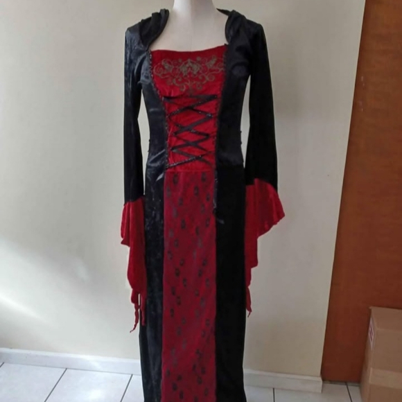 Dark Sorceress Velvet Women Costume One Size Adult - Picture 1 of 7